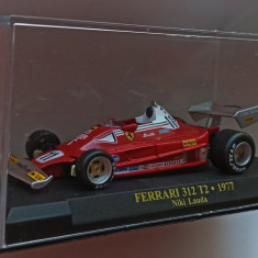 Macheta Ferrari 312 T2 Nicky Lauda campion Formula 1 1977 - Altaya 1/43 F1