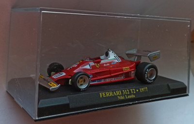 Macheta Ferrari 312 T2 Nicky Lauda campion Formula 1 1977 - Altaya 1/43 F1 foto