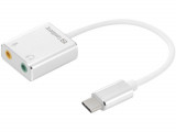 Adaptor USB-C - Sound Link Sandberg 136-26, 2x 3.5mm