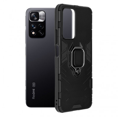 Husa Techsuit Silicon Xiaomi Redmi Note 11 Pro+ 5G Negru foto