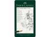 Creion grafit hexagonal Arta Castell 9000 Faber-Castell 12 buc/set