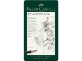 Creion grafit hexagonal Arta Castell 9000 Faber-Castell 12 buc/set