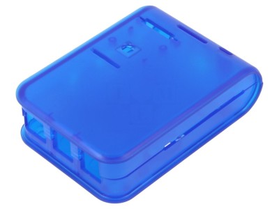 Carcasă ABS albastru pentru Raspberry Pi 2 foto