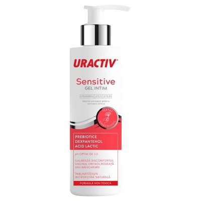 Gel Intim Sensitive Uractiv 200 mililitri Fiterman foto