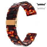 Curea polimer compatibila cu Samsung Galaxy Watch8 44mm, Dark Fire