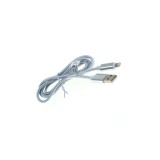 2-in-1 Cablu de date iPhone / Micro-USB 1M-Culoare Gri