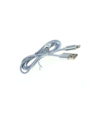 Cablu de date 2-in-1 iPhone / Micro-USB 1M-Culoare Gri foto