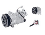 Compresor aer conditionat Renault Megane 3 (Z), 2008-2016, motorizare 1.5 dci, 62/66/77/81kw, diesel; 1.6, 74/81kw, benzina, rola curea 125 mm, 6 can