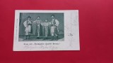 Bucuresti Port national Quartett Senescu Dansatori 1901