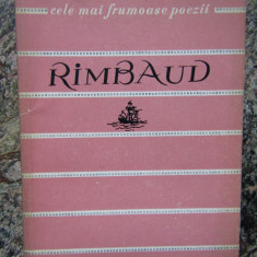 POEZII de RIMBAUD , 1961 ( CELE MAI FRUMOASE POEZII )