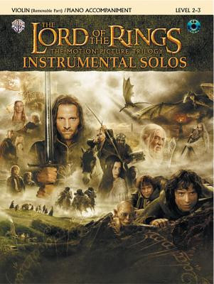 The Lord of the Rings Instrumental Solos for Strings: Violin (with Piano Acc.), Book &amp;amp; CD [With CD (Audio)] foto