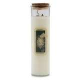 Lumanare Parfumata Magica cu Cristale Naturale, Ceara Soia, 280g, 50h, Aromaterapie, Iubire, Somn, Energie, Cadou