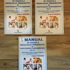 Anghel Diaconu - Manual de Tehnica a Masajului Terapeutic si Kinetoterapia Complementara Vol. I, II si III