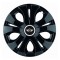 Set 4 Capace Roti Top Negru R16, Compatibil Cu Mini