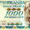 Rwanda, 1000 Francs 1988, UNC, semnatura Habimana-Ruzidana, clasor A1