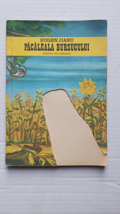Pacaleala bursucului-povestiri din viata animalelor, Eugen Jianu, 1976, 78 pag