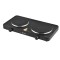 Plita electrica AAHP-6802 dubla fonta 150/185 mm 2500W [in.tec] HausGarden Leisure