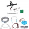 Set Tiroliana 49m, 226kg, cu Ham, Scaun si Frana Arc VivaTechnix - Kit Complet, Siguranta Maxima, Montaj Rapid