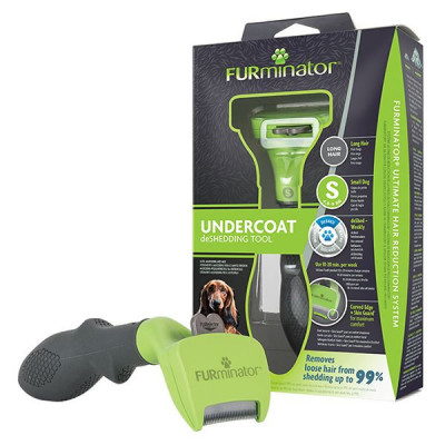 FURminator Undercoat deSHEDDING TOOL Păr lung S, 4 cm foto