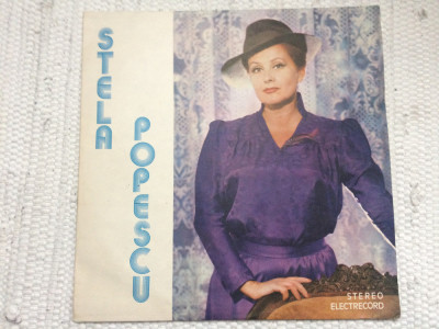 stela popescu disc vinyl lp muzica pop usoara monolog electrecord EDE 02916 vg+ foto