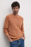 Pepe Jeans pulover de bumbac CADOGAN culoarea portocaliu, light, PM702443