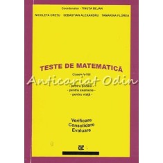 Teste De Matematica - Clasele V-VIII - Tinuta Bejan, Nicoleta Cretu