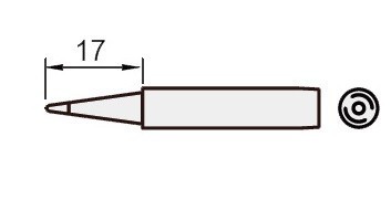 VARF CIOCAN DE LIPIT &Oslash; 0,5-1,0MM TYPE B -PROSKIT- 5SI-216N-B PROSKIT