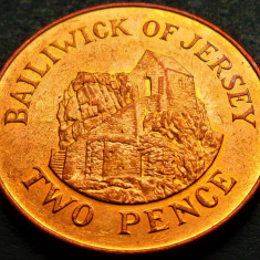 Moneda 2 PENCE - JERSEY, anul 1998 *cod 617 B