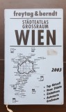 Stadteatlas Grossraum WIEN 1:20000 (Marele Atlas al Vienei) - Freytag &amp; Berndt