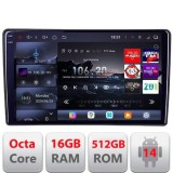 Navigatie Fiat Tipo 2020- Android radio gps internet 8 core QLED 2K 16+512 360 Edotec CarStore Technology