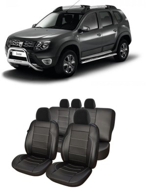 Set huse scaune compatibile Dacia Duster 2010-2017 Piele Perforata (Compatibile cu sistem AIRBAG) foto