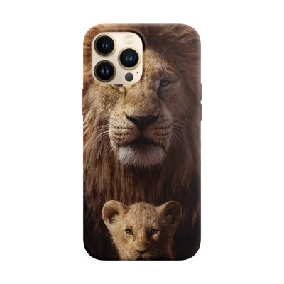 Husa compatibila cu Apple iPhone 13 Mini model The Lion King, Silicon, TPU, Viceversa foto