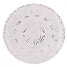 Farfurie din sticla transparenta Clear &Oslash; 25 cm