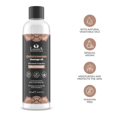 Ulei masaj Luxuria Choco Dream 150ml foto