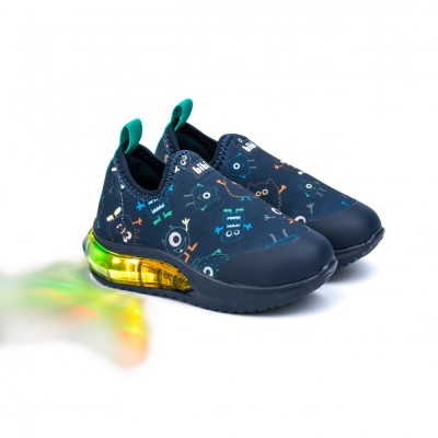 Pantofi Baieti Bibi Space Wave 3.0 Naval 22 EU foto