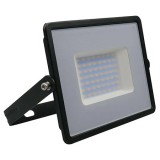 Reflector Led Smd 50w 4000k Ip65 - Negru, Oem