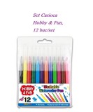 Cumpara ieftin Set Carioci Hobby Fun, 12 buc set