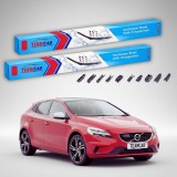 Cumpara ieftin Ștergătoare Volvo V40 II 525 526 2012-2019 | Set Față Flat &ndash; TeamCar&reg;