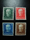 GERMANIA REICH 1927 SERIE ANIVERSARE HINDERBURG, Stampilat