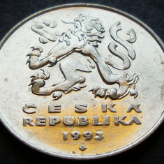 Moneda 5 COROANE - CEHIA, anul 1993 *cod 3486