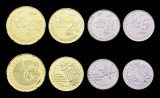 MALAEZIA MALAYSIA █ SET COMPLET DE MONEDE █ 5, 10, 20, 50 Sen █ 2017 UNC, Asia