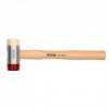 Ciocan Tinichigerie Yato YT-4632, 340g, Coada Lemn Hickory, Capete PU+Nylon, 315mm