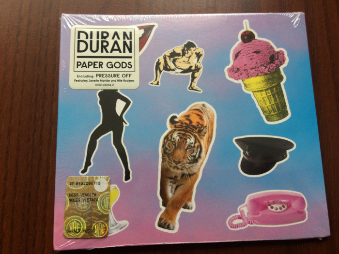 duran duran paper gods 2015 cd disc muzica synth pop rock Warner M nou sigilat