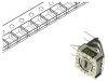 &Icirc;ntrerupător Codificare HEX/BCD 16 Poz THT 80m&Omega;
