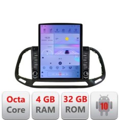 Navigatie Fiat Doblo 2015-2018 G-DOBLO15 ecran tip TESLA 9.7&quot; cu Android Radio Bluetooth Internet GPS WIFI 4+32GB DSP CarStore Technology