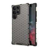 Husa antisoc compatibila samsung galaxy s24 ultra, honeycomb airbag, black