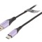 Cablu USB 2.0 A-C Negru 1m