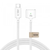 Cablu Incarcare Tech-Protect MMC01 Ultraboost, USB-C - MagSafe 3, 140W, 3m, Alb