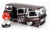 Set macheta Ford Econoline 1965 cu figurina M&amp;M&#039;s rosu,1/24, Jada, 1:24, Jada Toys