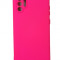 Huse silicon protectie si microfibra in interior Samsung Note 10 Plus Roz Neon